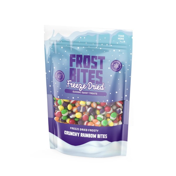 Frost Bites - Crunchy Rainbow Bites Freeze Dried Candy 50g