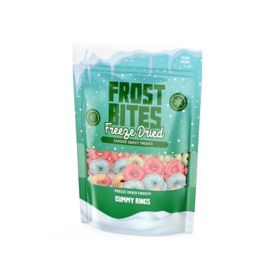 Frost Bites Freeze Dried Gummy Rings 40g