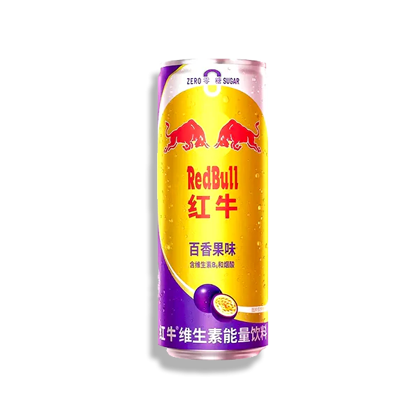 Red Bull Passion Fruit Zero Sugar (China) 325ml