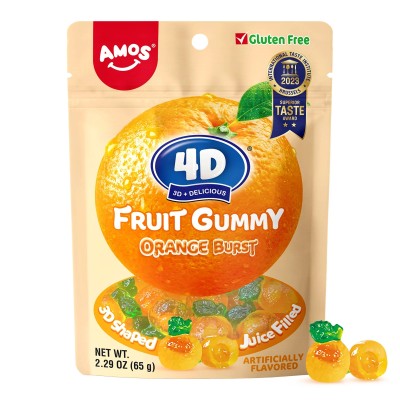 4D Fruit Gummy - Orange Burst