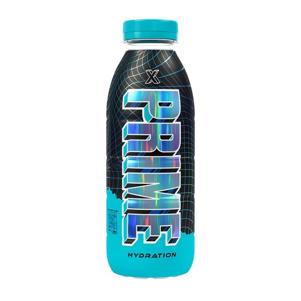 Prime Hydration 'X' Blue Shiny Strawberry Lemonade