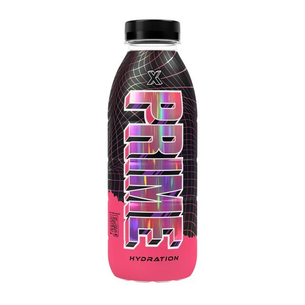 Prime Hydration 'X' Pink Shiny Strawberry Lemonade