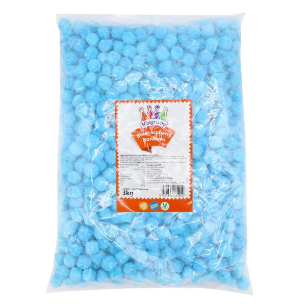 Kingsway Veggie Blue Raspberry Bon Bons 3kg