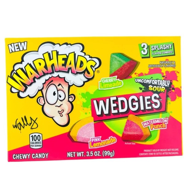 Warheads Watermelon Wedgies Theatre Box