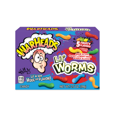 Warheads Lil Worms Theatre Box