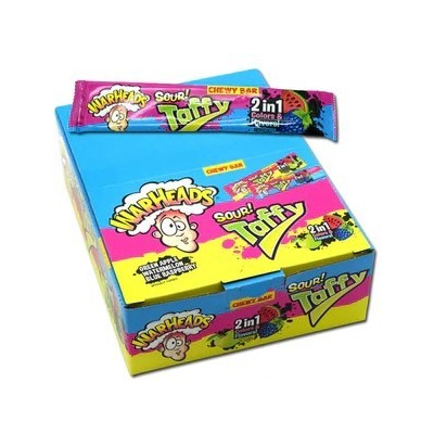 Warhead Sour Taffy Bar 2in1